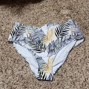 High waist 1x bikini bottom